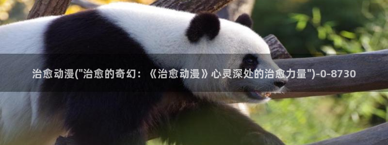 动漫培训：治愈动漫(\